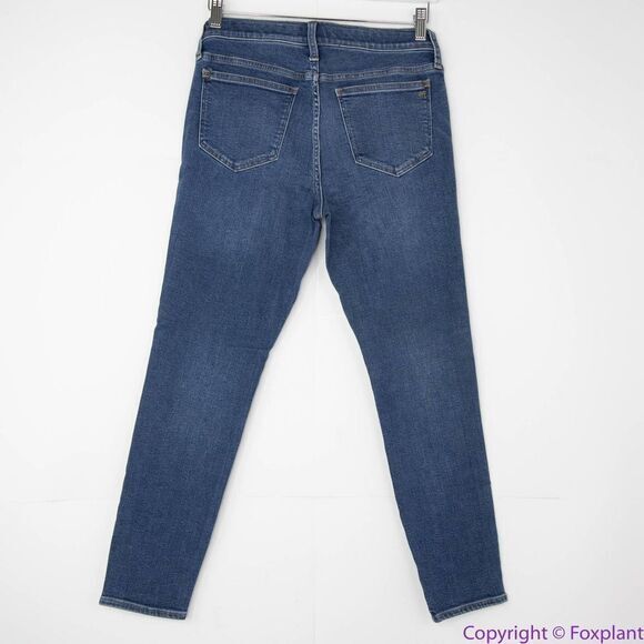 NEW Madewell Maternity Side-Panel Skinny Jeans‎ in Wendover Wash, 29 - Picture 6 of 15